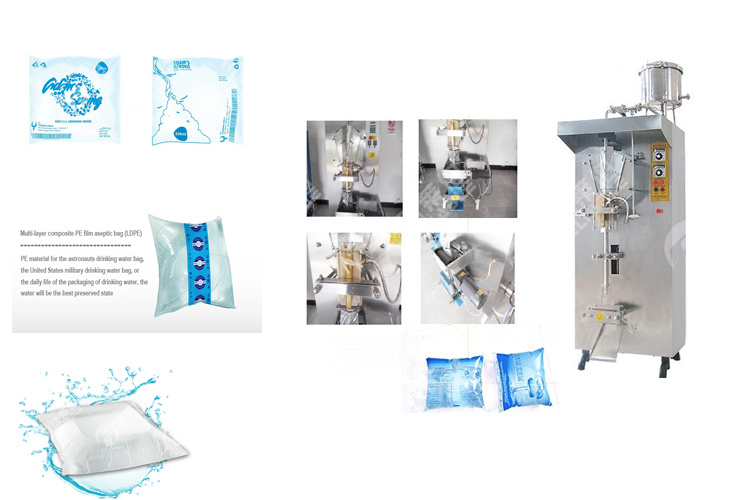Juice & Soymilk Pouch Packing Machine for Filling