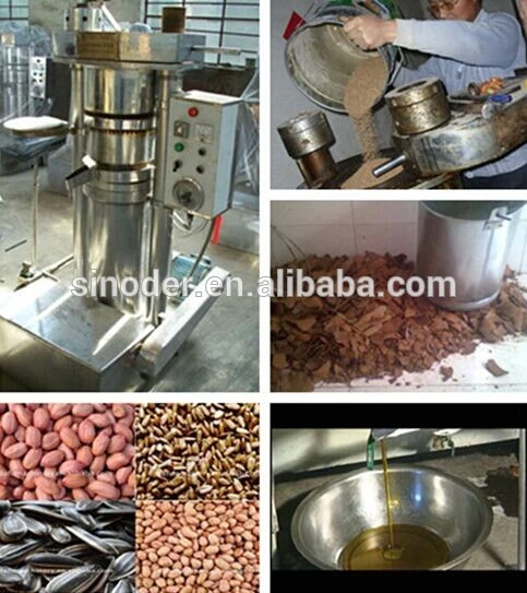 Low Price Hydraulic Oil Press Machine Sesame Oil Expeller Black Seeds Oil Mill Stainless Steel