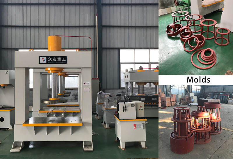 100 T Hydraulic Press for Forklift Solid Tyre