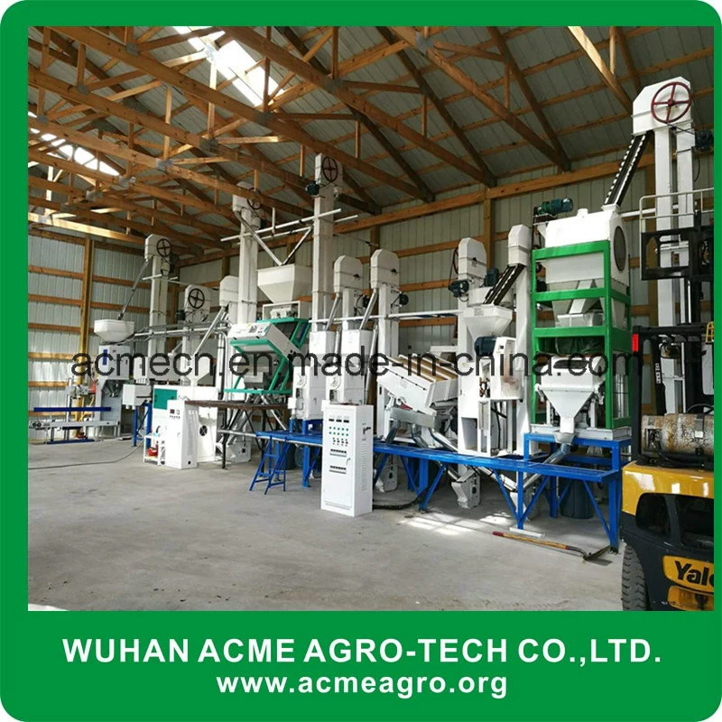 Acme 1tph Complete Set Parboiled Rice Mill Machines