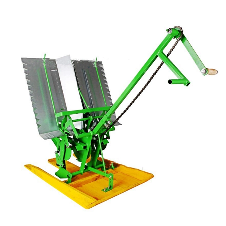 Agricultural Machine Rice Transplanter 2 Rows Manual Type Paddy Planter with Cheaper Price