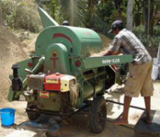 Agro Processing Machine Rice/Wheat Threshing Machine with Diesel Engine