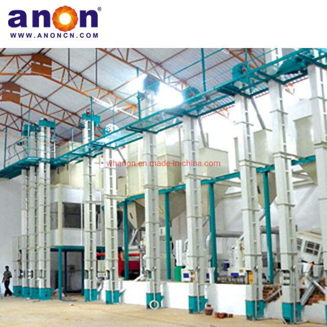 Anon 100tpd Parboiled Rice Mill Plant Automatic Rice Mill Processing Plant for Sale