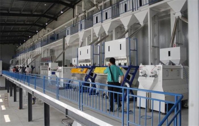 Best Quality Rice Mill Machinery/Rice Milling Production Line