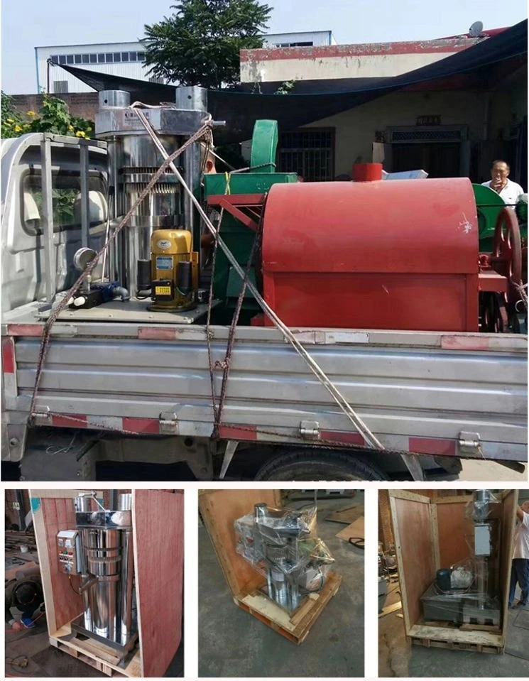 Simple Operation Automatic Sesame Oil Making Machine Hydraulic Oil Press and Cocoa Oil Press