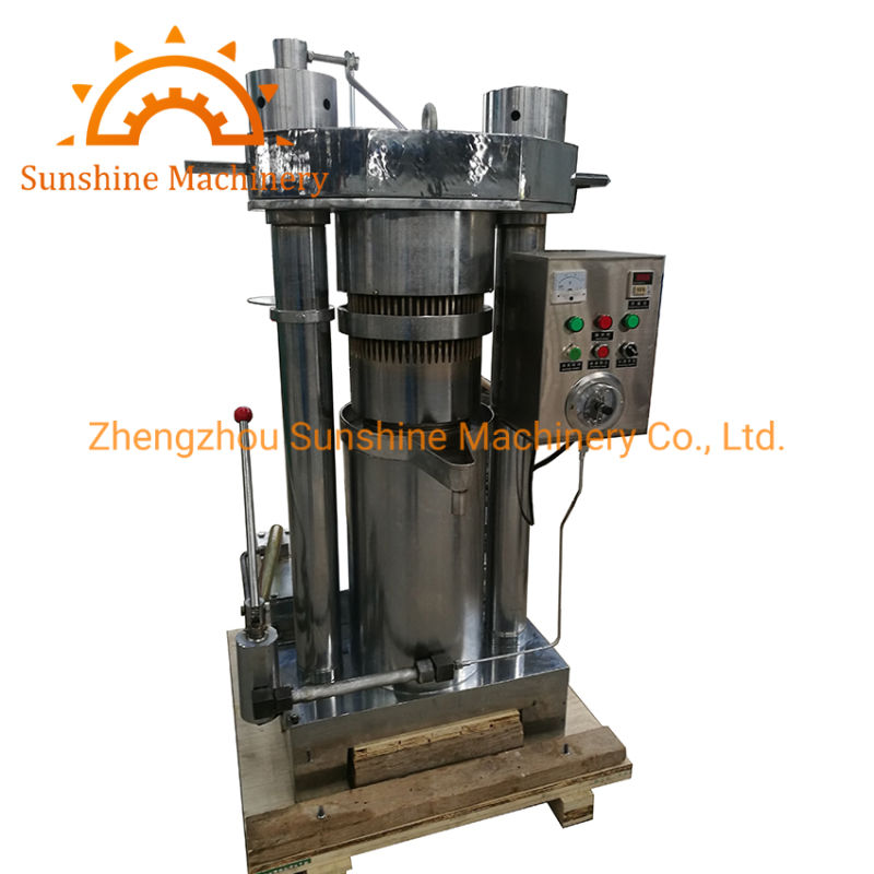 Hydraulic Sesame Moinga Sacha Semi Automatic Oil Press Machine