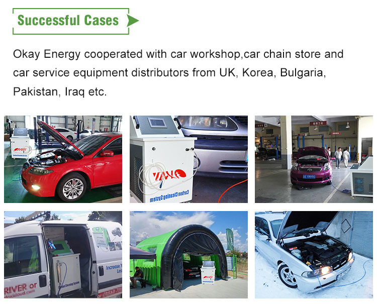 Low Pressure Oxyhydrogen Technology Automotive Cleaning Machine