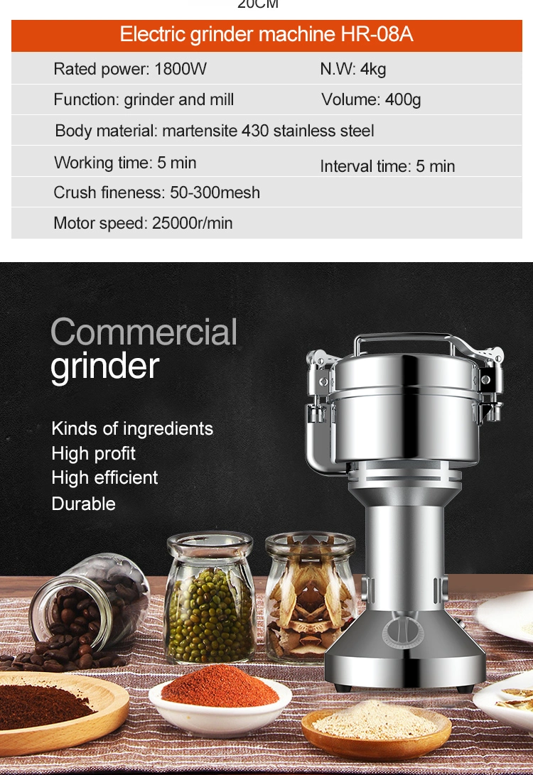 Multifunctional Mini Grinding Milling Machine Rice Coffee Flour Mill