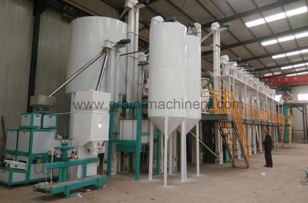 30-40 Tons Per Day Automatic Rice Mill Rice Milling Plant Morden Rice Machine