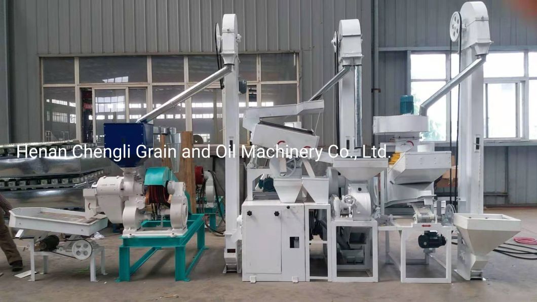 Rice Huller Machine Equipment Rice Mill Machinery