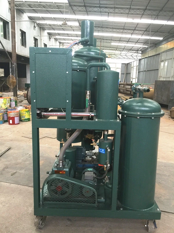 Degasification Dehydration Filtration Lubricating Oil Hydraulic Oil Purification Machine (TYA-300)