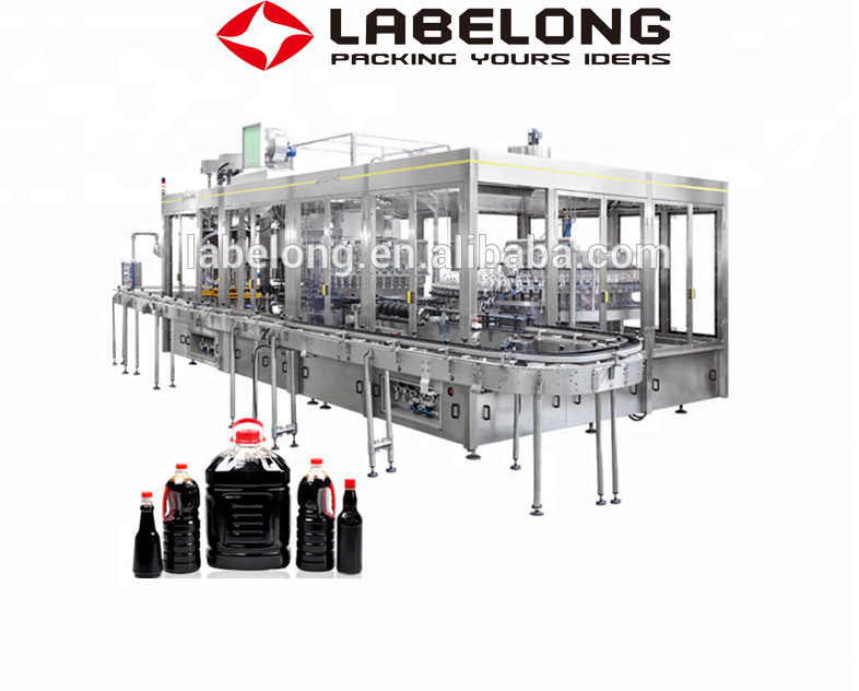 Automatic Linear Olive Oil Filling Machine