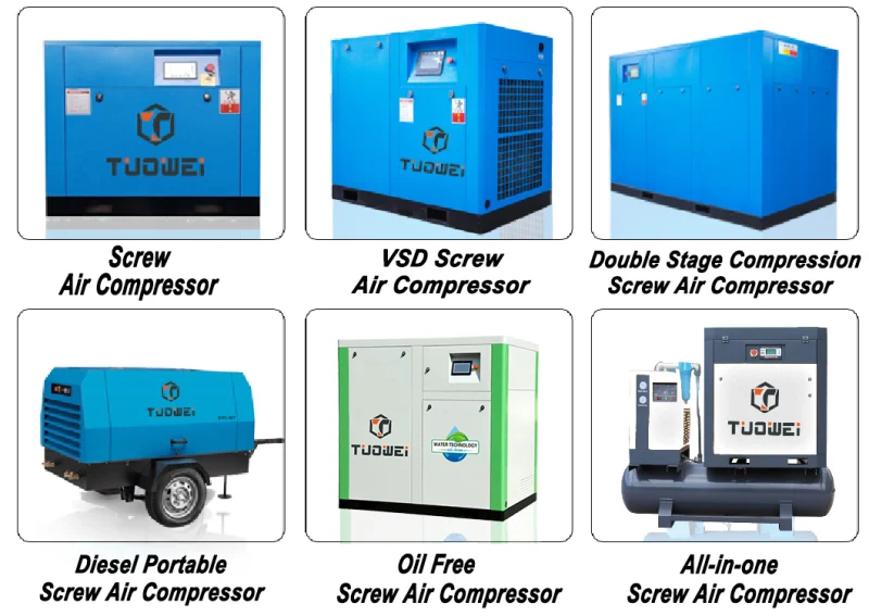 55kw 75HP Industrial Electric Direct Driven Oil Injected Natural Gas Rotary Screw Air Compressor