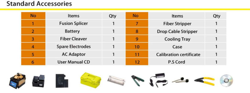 Economical FTTH Mini High Precision Fiber Optic Cable Splicing Machine/Fusion Splicer