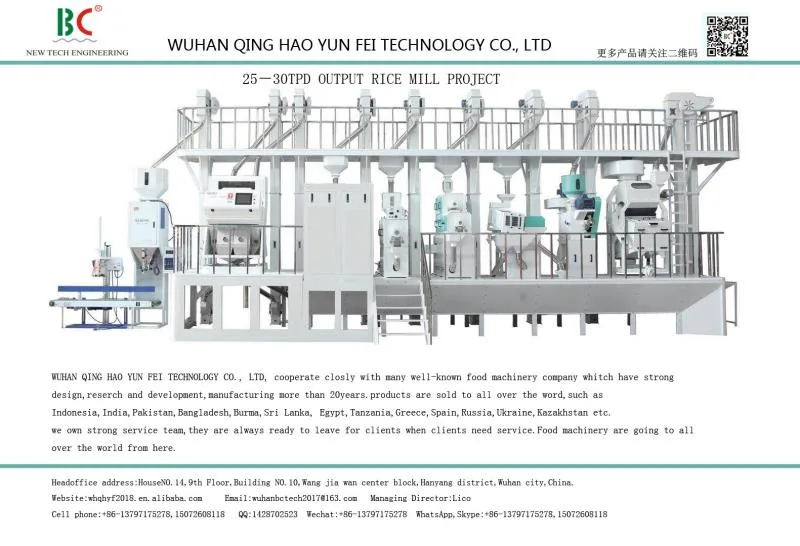25-30tpd Automatic Rice Mill Machine