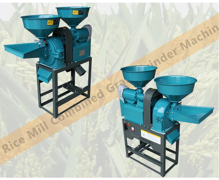 Cheap Price Petrol Grain Flour Mill Combine Mini Rice Mill