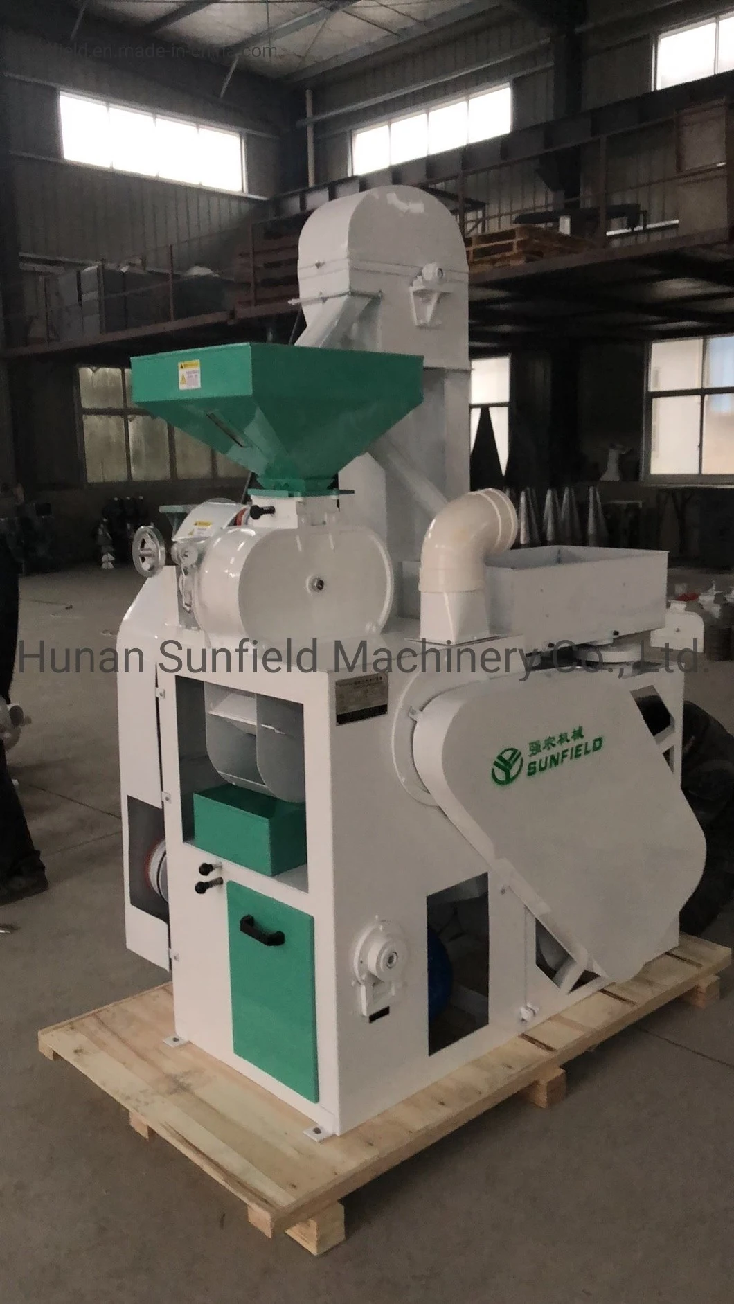 400-500kg/H Combine Rice Mill Price with Diesel Engine