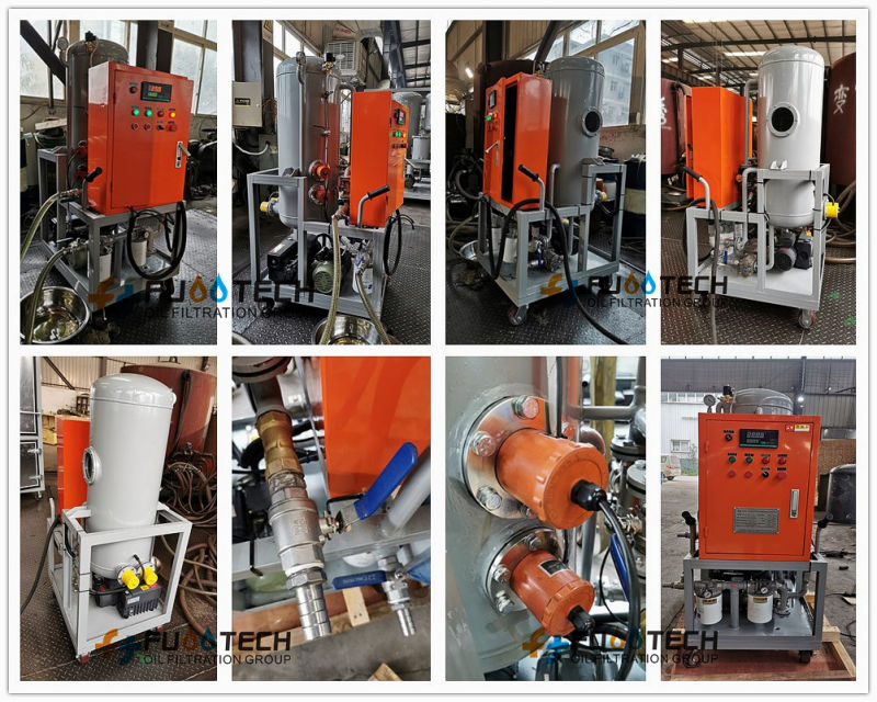 Fuootech Portable Transformer Oil Purifier, Oil Degassing Machine