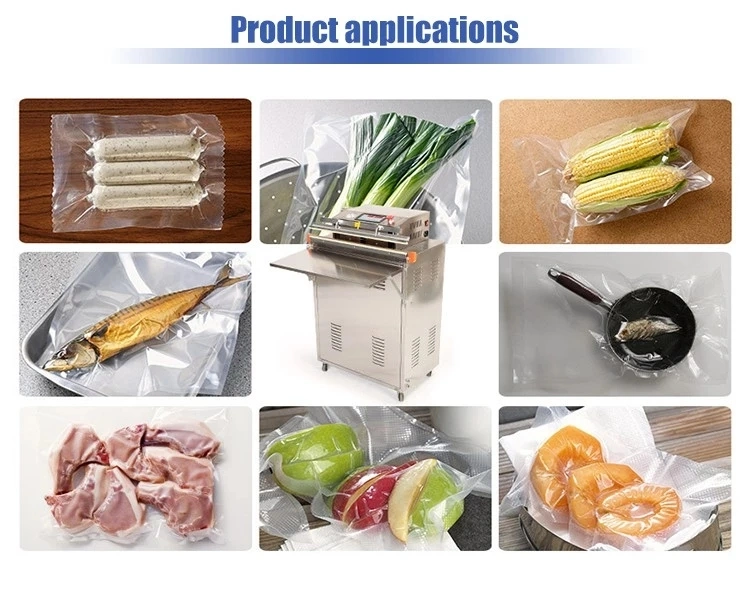 Portable Automatic Vacuum Sealer Packing Machine for Meat Fresh Fish Brick Rice Coffee