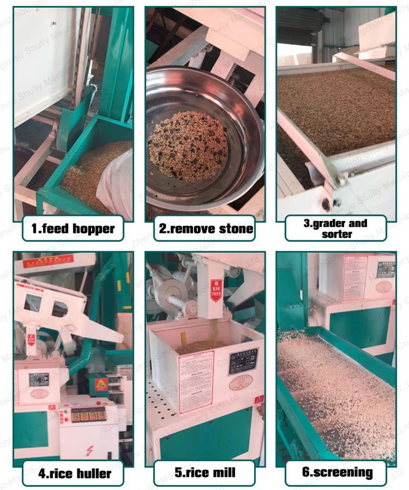 Rice Huller Polisher Rice Milling Equipment Mill Machine