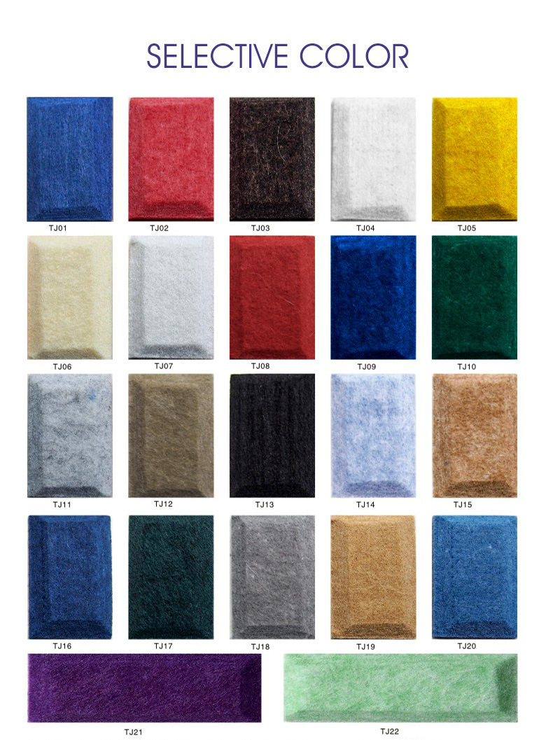 Sound Insulation Polyester Fiber Acoustic Panel