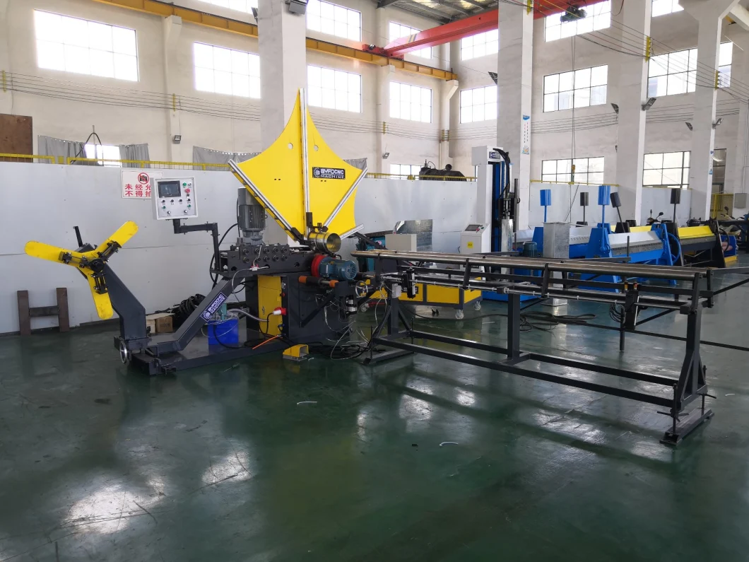 Widely Used Round Spiro Duct Line HVAC Air Spiral Duct Forming Machine