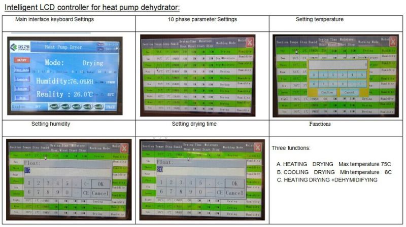 Hot Air Circulating Industrial Food Dehydrator, Fruit Dryer Machine