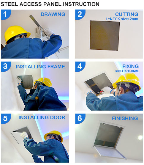 Insulated Rectangle Oval Duct Access Panel