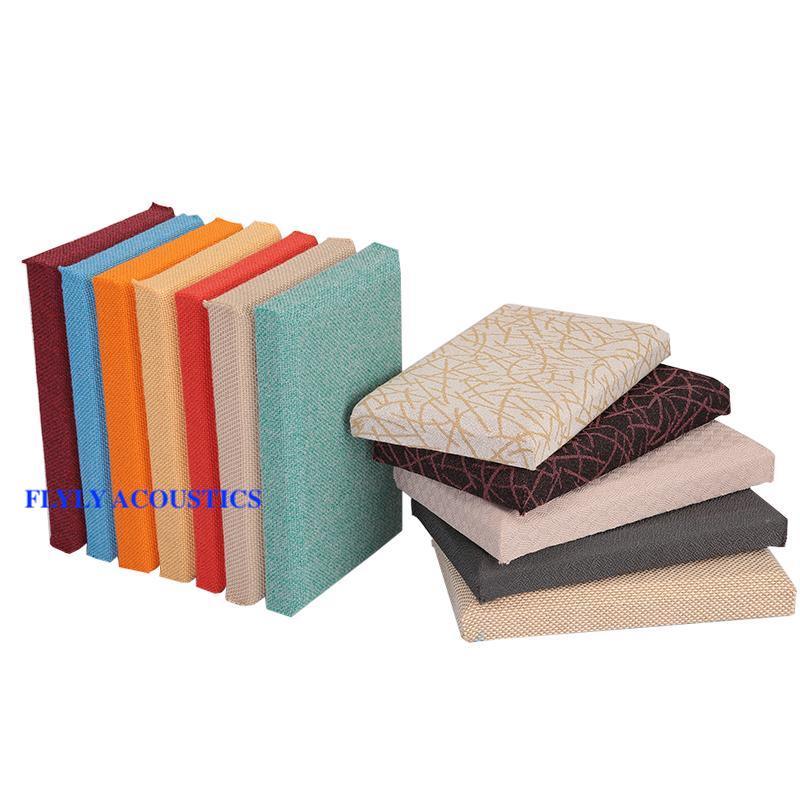 Fabric Wrapped Fire Retardant Glass Fiber Acoustic Panel