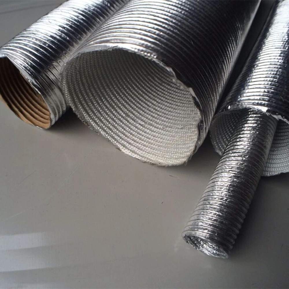 Aluminum-Coated Eberspacher or Webasto Heater Warm Air Ducting