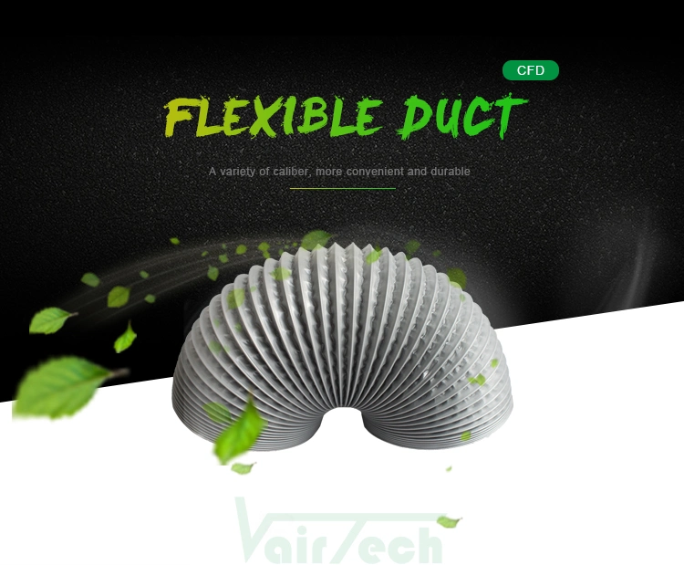 High Quality Aluminum Foil+PVC Ventilation Pipe /Air Ducts/Combined Flexible Duct