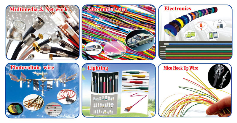 28AWG Fpa Insulated Eletrical Wire with Low Voltage 30V for Flexible Conduits