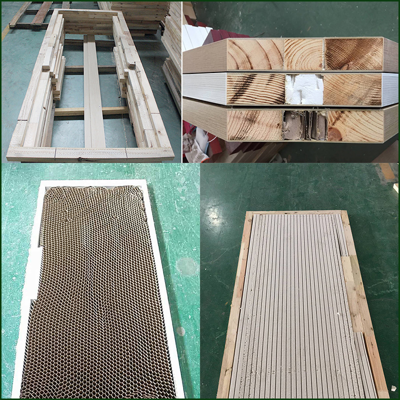 Interior WPC Door for Hotel Project with Sound Insulation