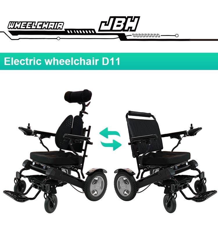 2019 Hot Sale Aluminium Folding Electric Wheelchair