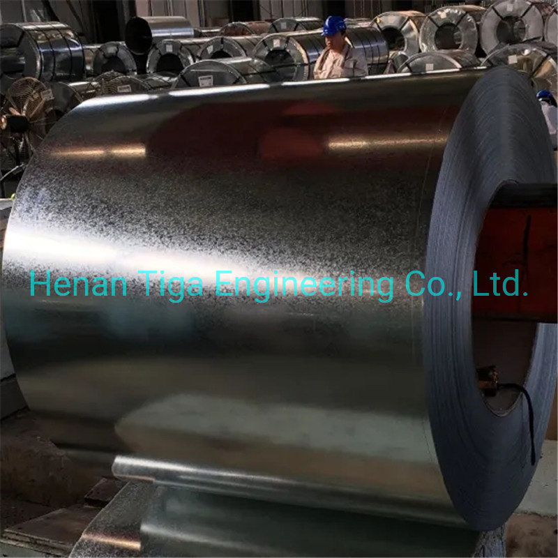 Dx51d Hot Dipped Galvanizing Iron Steel Coil for Air Ducts