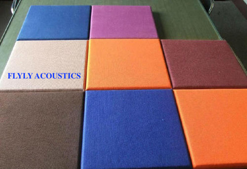 Fabric Wrapped Fire Retardant Glass Fiber Acoustic Panel