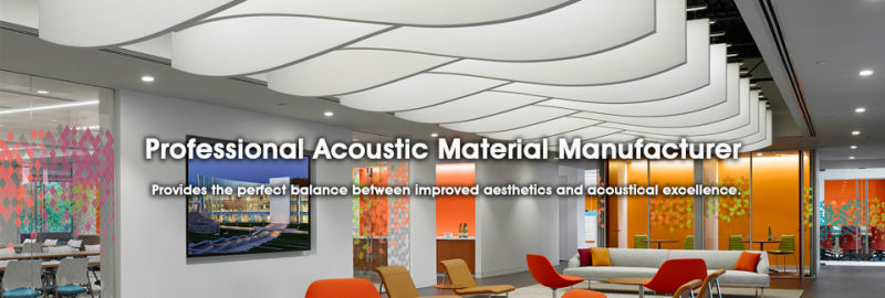 Carved Fireproof Acoustic Polyester Fiber Panel