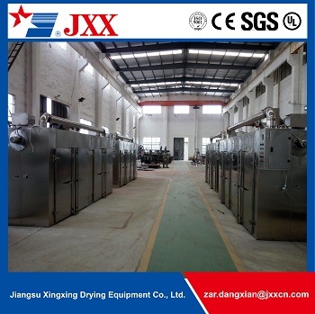 Hot Air Circulation Tray Dryer Used for Drying Granulates