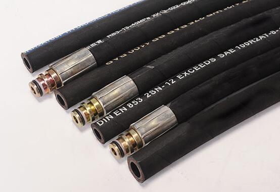 3/4 Inch Fire Resistant Rubber Hydraulic Hose SAE100r16