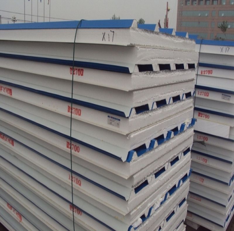 EPS Sandwich Panel for The Roof with Acoustic Insulated