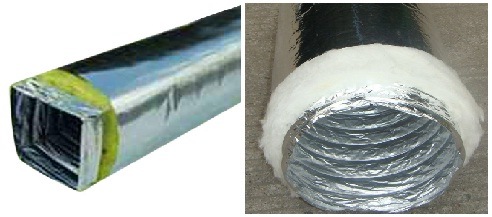 Thermal and Acoustic Flexible Insulated Air Duct