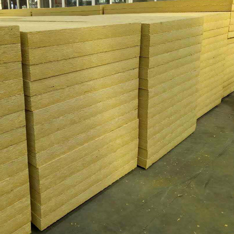 80kg/M3 Ce Acoustic and Heat Insulation Wall Board Mineral Rock Wool Board