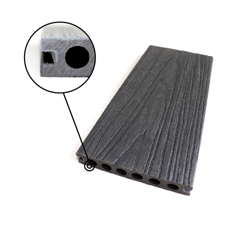 UV Resistant Fire Rated Hard-Wearing Anti-Aging Long Last WPC Outdoor Composite Decking Floor