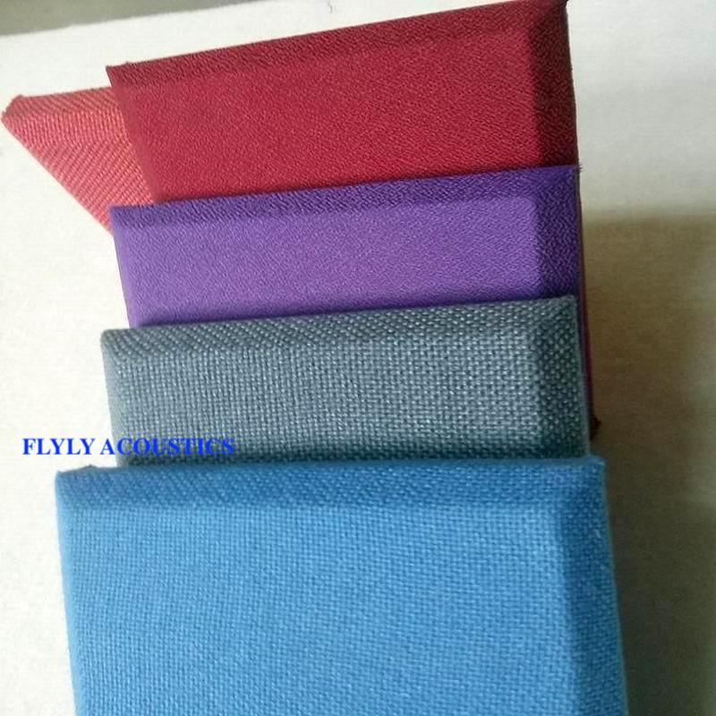 Fabric Wrapped Fire Resistant Glass Fiber Acoustic Panel