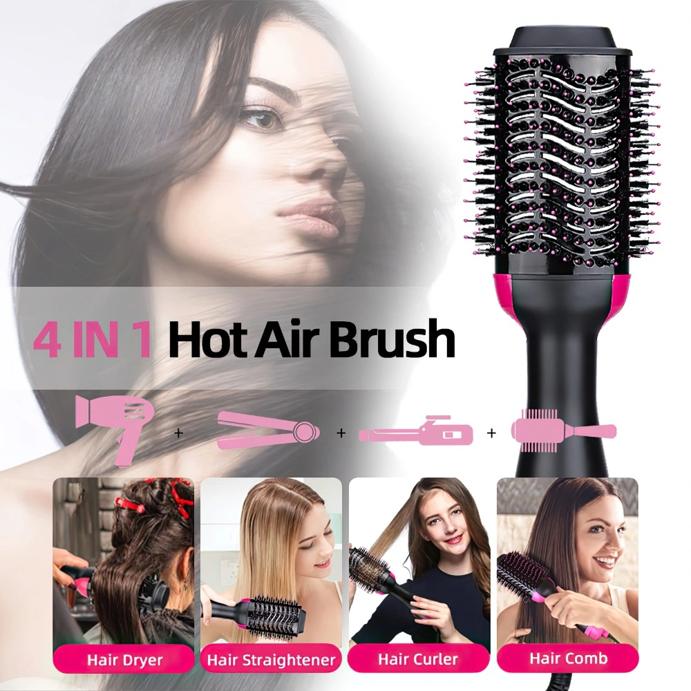 Hair Dryer Brush Hot Air Brush 4 in 1 Hair Dryer and Volumizer Brush