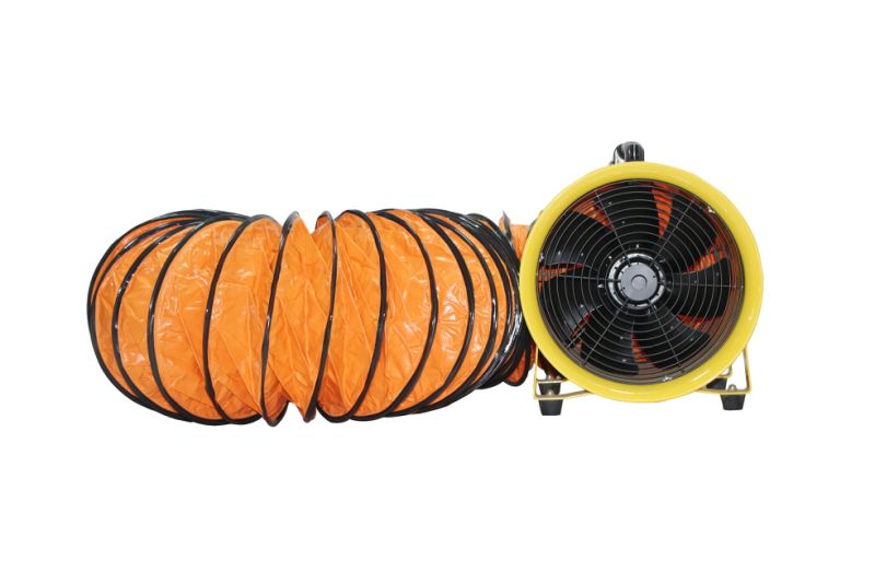 350mm 10m Exhaust Ventilation Flexible Ducting Hose Blower Spiral Hose