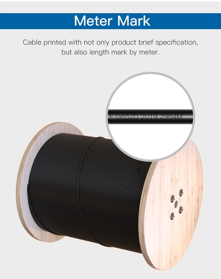 Optical Cable Aerial Duct Application GYFTY G652D Single Mode 72 Core Fiber Optic Cable Price