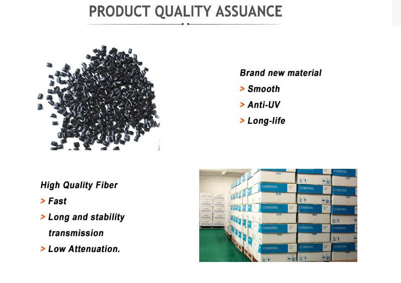 High Quality Small Diameter Aerial Duct GYXTW Fiber Optic Aerial Cable