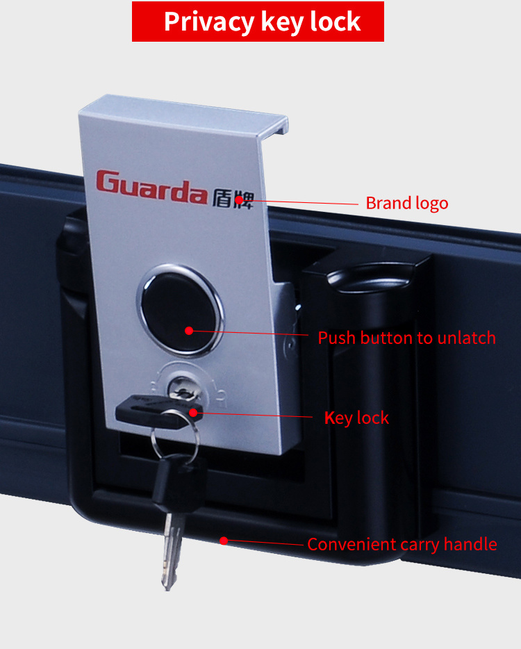 OEM Guarda B5 Fire Resistant Chest Safe Brinks for Cash Waterproof