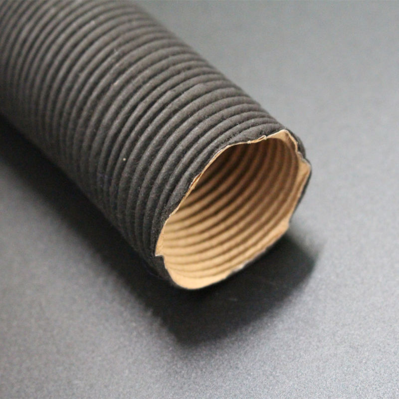 High Temperature Protection Semi-Rigid Corrugated Aluminum Flexible Duct